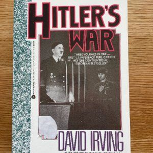 Hitler's War by David Irving Three Volumes in One Avon 2nd Trade Printing 1990